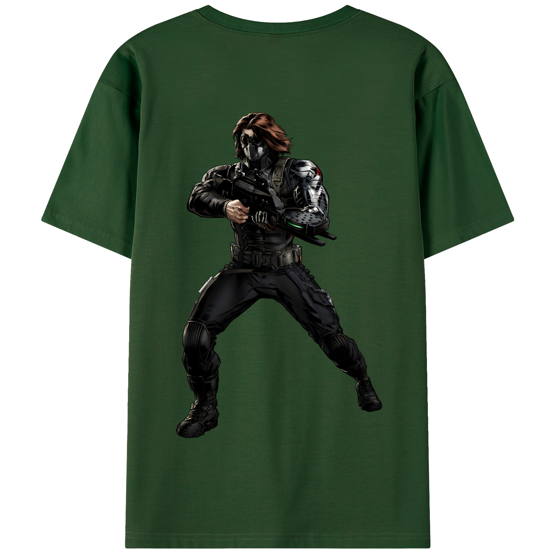 （画像用） アベンジャーズ The Avengers 綿100％半袖Tシャツ（背面プリント）